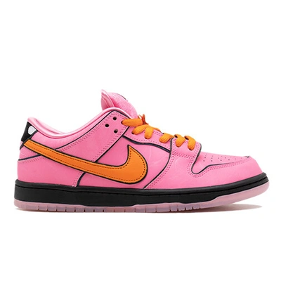 Pre-owned Nike Sb Dunk Low Pro Qs X The Powerpuff Girls Blossom - Fd2631-600 In Pink