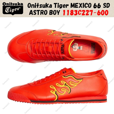 Pre-owned Onitsuka Tiger Mexico 66 Sd Astro Boy Fiery Red/black 1183c227-600 Us 4-14