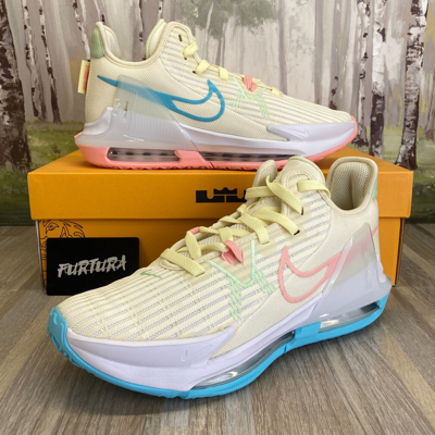 Pre-owned Nike Lebron Witness Vi 6 Ep 'easter' Yellow Dc8994-103 Men's Size 7.5 Shoes 23c