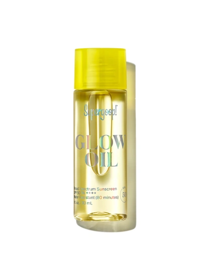 Supergoop Glow Oil Spf 50 Sunscreen 1 Fl. Oz. ! In Yellow