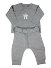 MONCLER LOGO EMBROIDERED TWO-PIECE TRACKSUIT SET