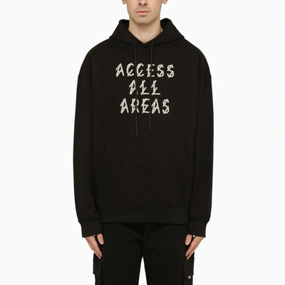 44 LABEL GROUP 44 LABEL GROUP BLACK ACCESS ALL AREA HOODIE
