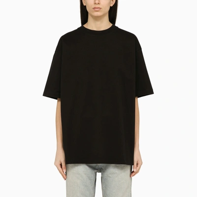 Balenciaga Logo-embroidered T-shirt Dress In Animal Print