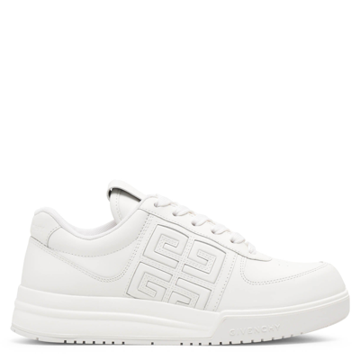Givenchy G4 Low-top White Sneakers In Bianco
