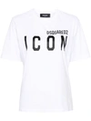 DSQUARED2 DSQUARED2 ICON FOREVER COTTON T-SHIRT