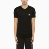 Dolce & Gabbana Cotton Crew-neck T-shirt In Dark Blue