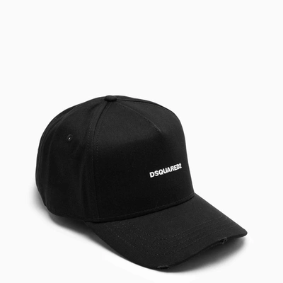 Dsquared2 Black And White Cap