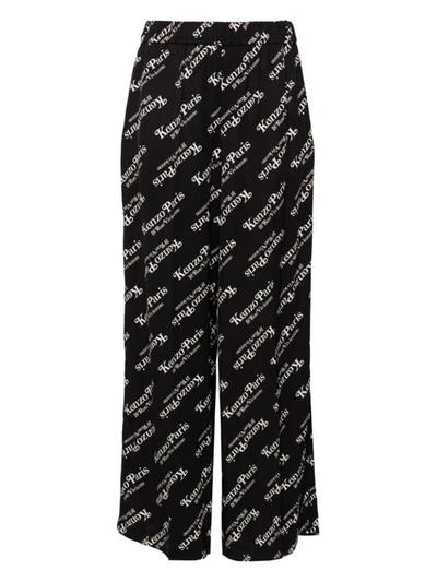 Kenzo By Verdy Allover Logo Trousers In Black