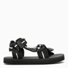 PALM ANGELS PALM ANGELS BLACK X SUICOKE NYLON SANDALS