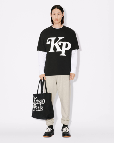 Kenzo Black ' Utility' Large  Paris Verdy Edition Bag