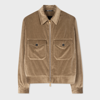 PAUL SMITH MENS OVERSIZED FIT ZIP FRONT JACKET