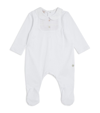 PAZ RODRIGUEZ COTTON SMOCKED-DETAIL ALL-IN-ONE (0-12 MONTHS)