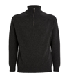 BEGG X CO BEGG X CO CASHMERE QUARTER-ZIP SWEATER