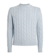 BEGG X CO CASHMERE CABLE-KNIT SWEATER