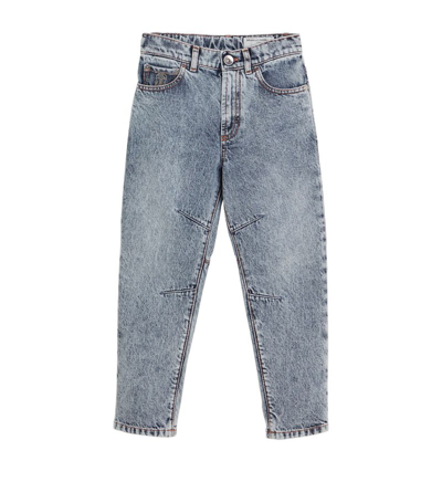 Brunello Cucinelli Kids' Cotton Jeans (4-12+ Years) In Blue