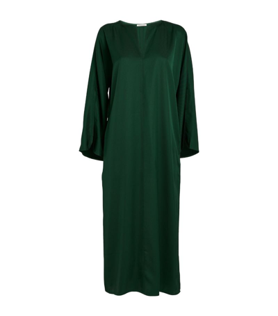 By Malene Birger Cais Crepe Maxi Dress In Green