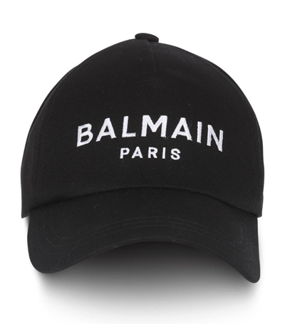 Balmain Logo Cap In Black