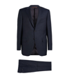 CANALI WOOL MICRO-CHECK SINGLE-BREASTED SUIT