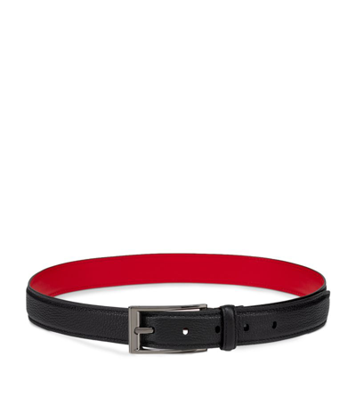 Christian Louboutin Bizbelt Leather Belt In Multi