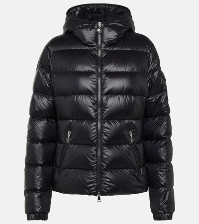 Moncler Long-sleeved Down Jacket In Black