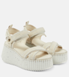Chloé Nama Sandals In White
