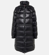 Moncler Berardie Long Puffer Coat In Black