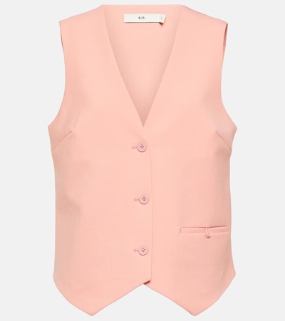 Sir Dario Waistcoat In Pink