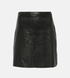STOULS LUCIE LEATHER SKIRT