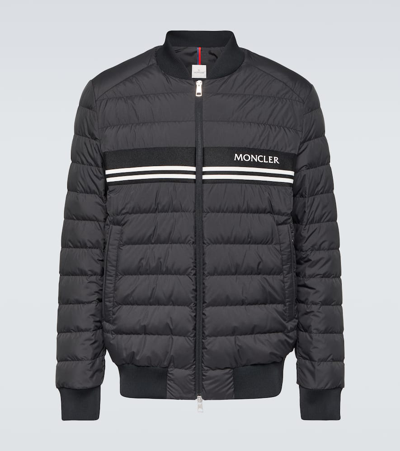 Moncler Mounier Quilted Down Jacket In Black