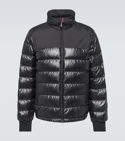 Moncler Coyers Quilted Down Jacket In Black