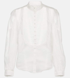 ISABEL MARANT BALESA COTTON AND SILK SHIRT