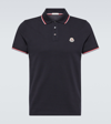 MONCLER COTTON PIQUÉ POLO SHIRT