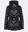 Moncler Argenno Quilted Down Parka In Black