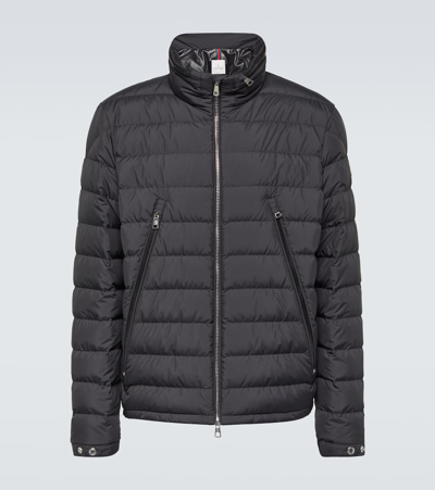 Moncler Alfit Quilted Down Jacket In Black
