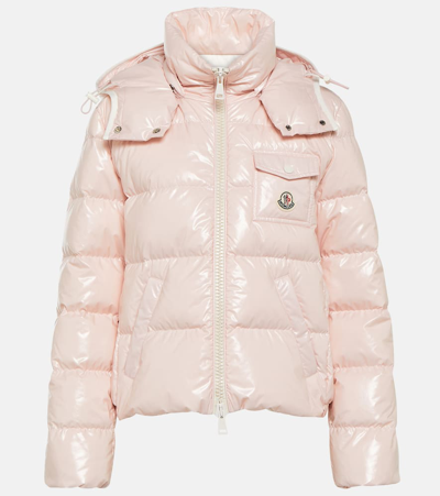 Kenzo Vistule Nylon Down Jacket In Pink