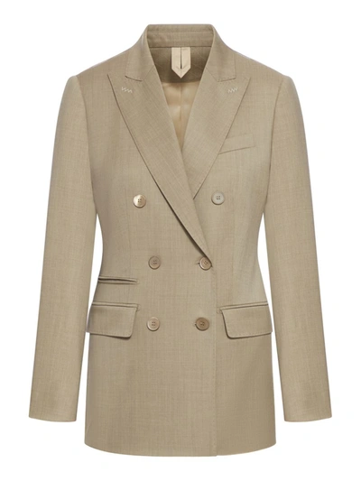 Max Mara Jacket In Nude & Neutrals