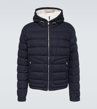 Moncler Redessau Down Jacket In Blue