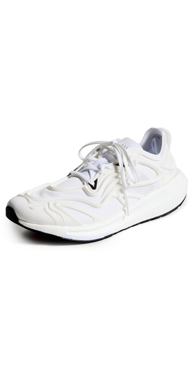 Adidas By Stella Mccartney Ultraboost Speed Panelled Trainers In White