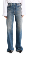 R13 Jane Straight Leg In Dane Indigo