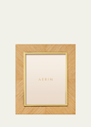 AERIN MARCELLO OAK WOOD PICTURE FRAME, 8" X 10"