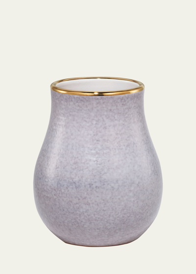 Aerin Romina Small Vase In Purple