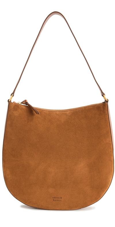 Loeffler Randall Bowen Large Hobo Bag Cacao One Size