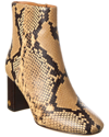 Tory Burch Brooke 70mm Leather Bootie In Brown