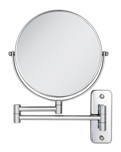 Zadro Dual Arm Wall Mount Mirror In Metallic