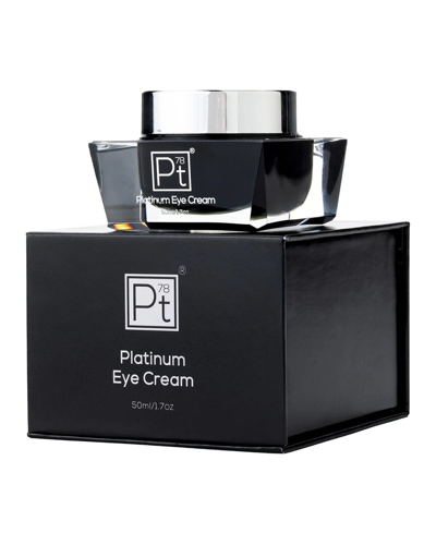 Platinum Delux Women's 1.7oz Diamond Infused Eye Cream With Vitamin A,c,e In Black
