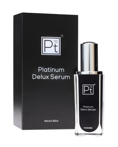 Platinum Delux Women's 1.35oz Diamond Infused Serum With Vitamin A,c,e In Transparent