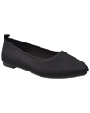 French Connection Almond Toe Ballet Flat In Black