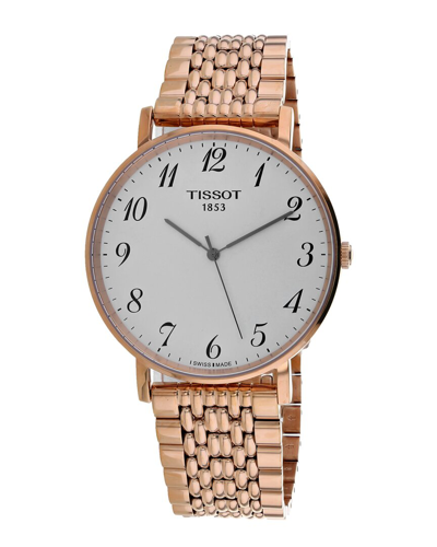 Tissot Women's T-classic Everytime Watch In Gold