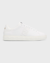 VERSACE MEN'S LA GRECA LEATHER LOW-TOP SNEAKERS