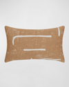 Elaine Smith Instinct Outdoor Lumbar Pillow, 12" X 20" In Brown